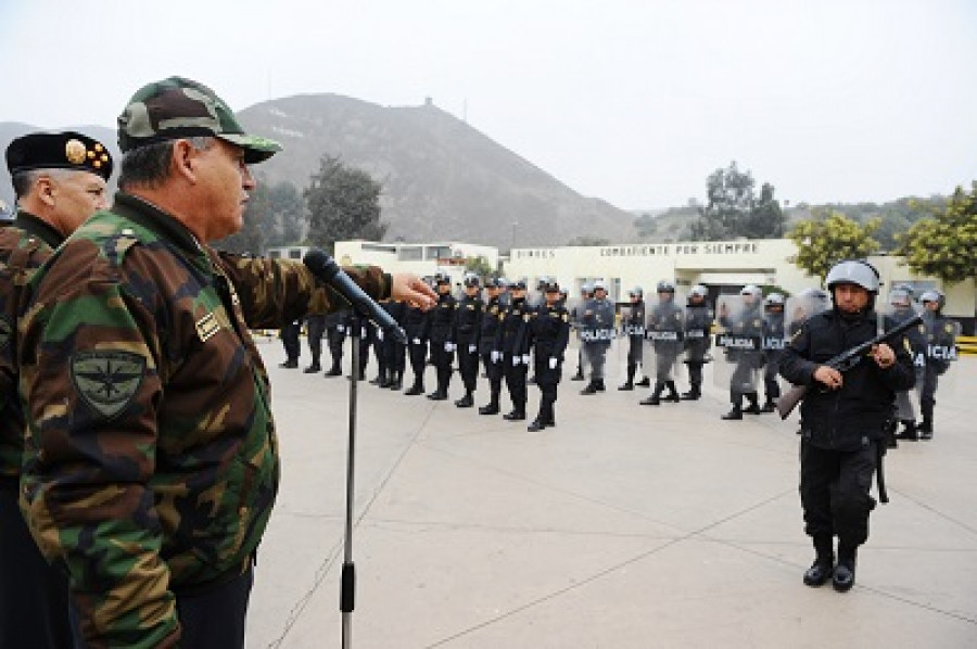 Peru Equip AntiMotin PNP MININTER Peru