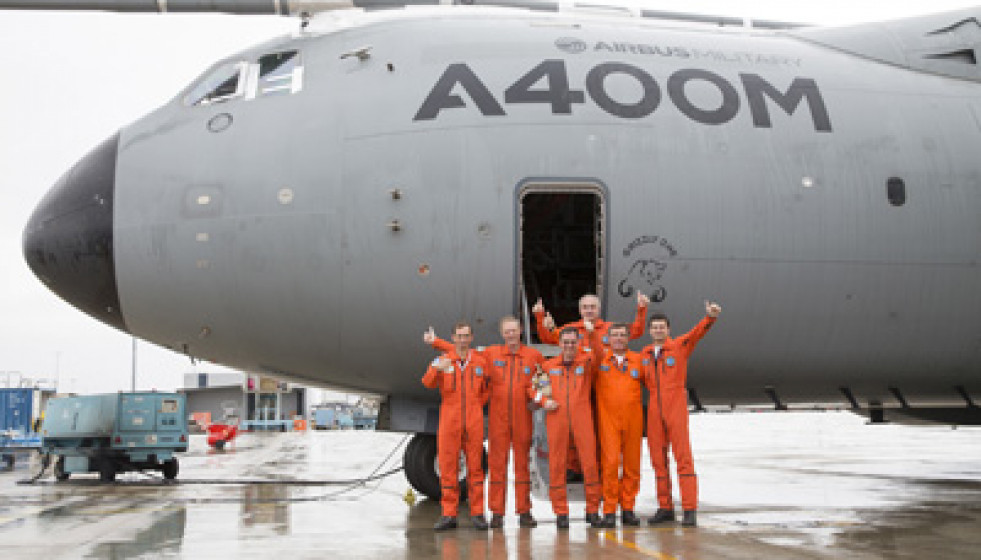 131127 Vuelo final A400M 1 S Ramadier Airbus