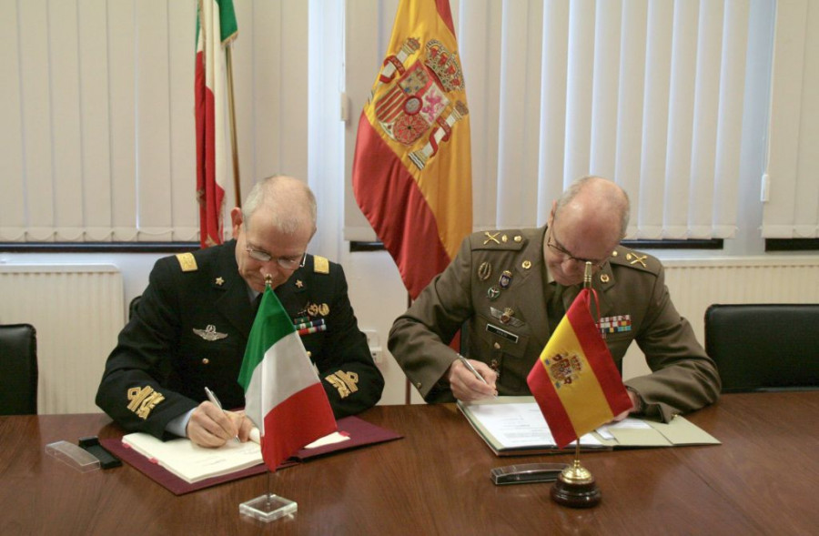 Italia Espana acuerdo logistico