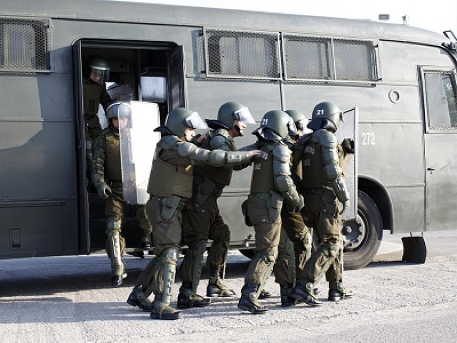 0 Carabineros Chile blindados