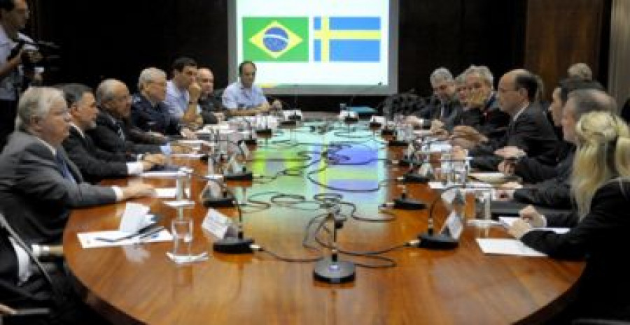 140116 roberto brasil Negociaces sobre o Gripen NG jorge cardoso mindef brasil