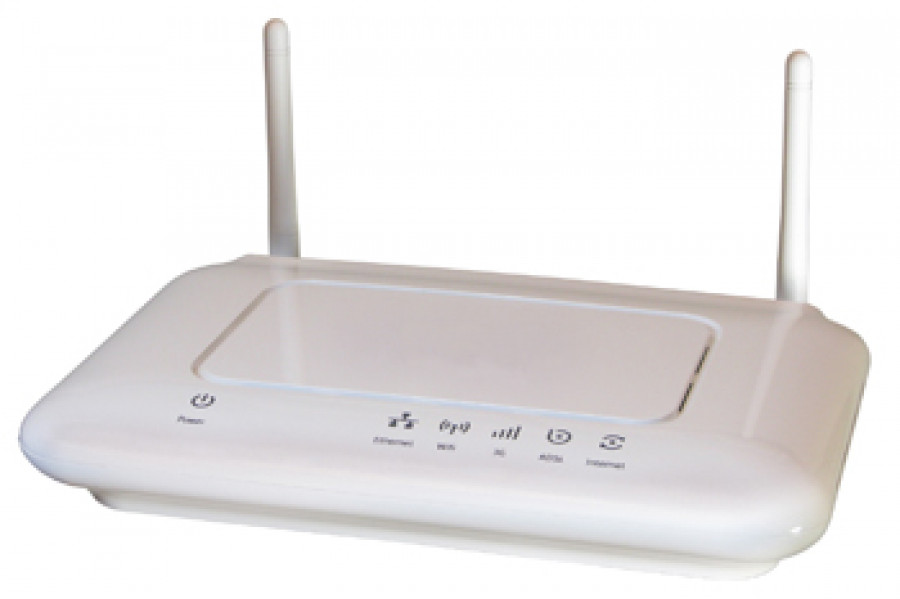 ADSL router frontal