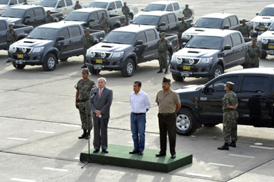 Ejercito Peru camionetas4x4