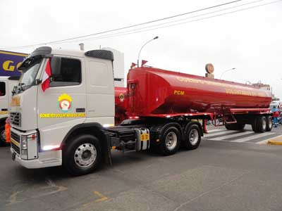EjercitoPeru Camion bomberos