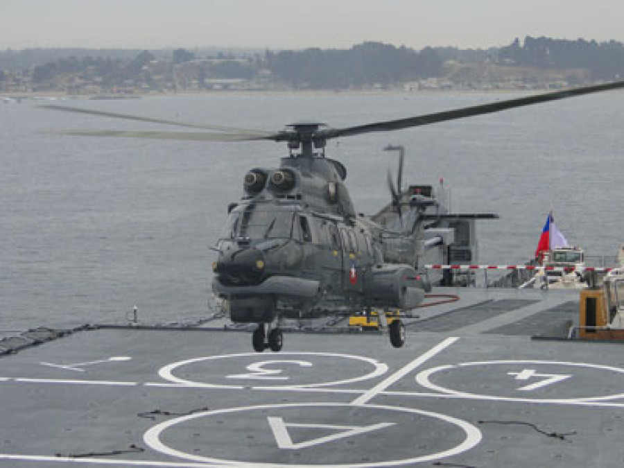 AS332F1 Cougar en LSDH Aldea