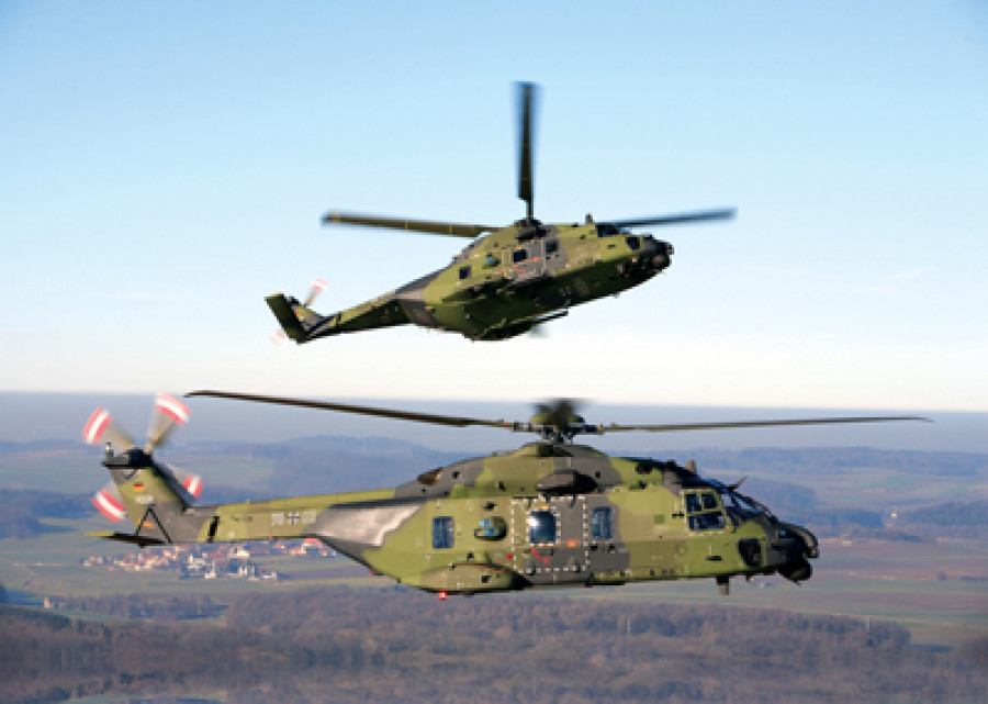Helicoptero nhindustries