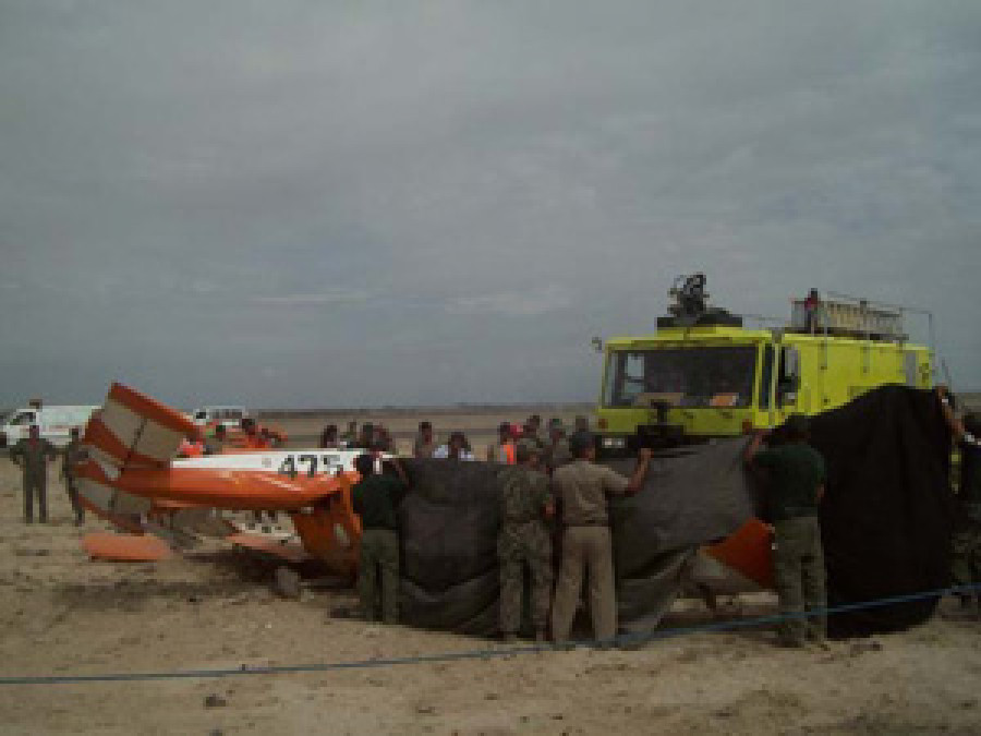 Accidente Zlin Pisco