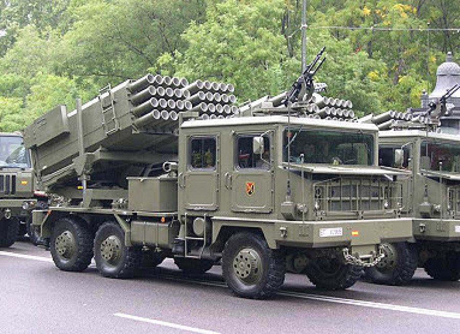 El Ejército de Tierra da de baja al lanzacohetes Teruel porque se ha  quedado obsoleto