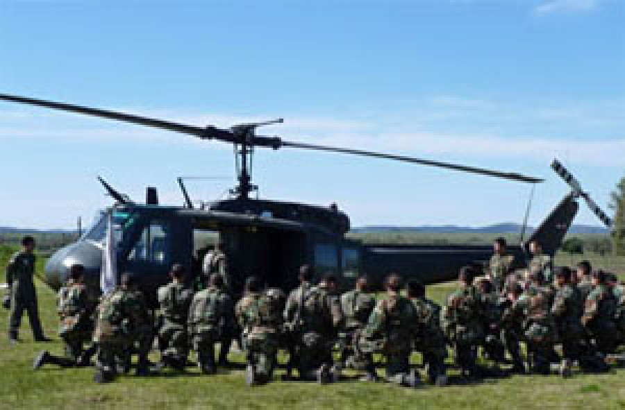 Helicopteros Maniobras Uruguay