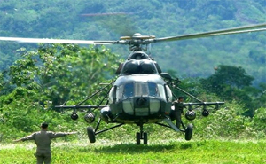 MI 17helicoptero Peru