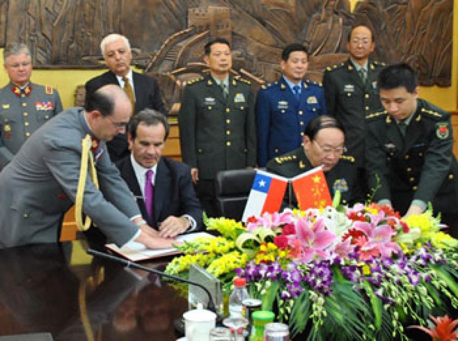ChileChina AcuerdoSeguridadDefensa