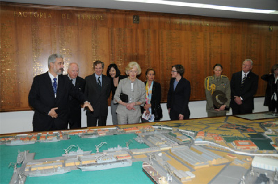 Visita Gobernadora Australia Ferrol