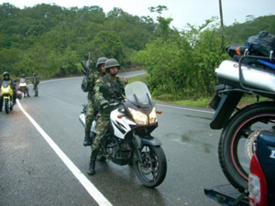 EjercitoColombia Motocicleta