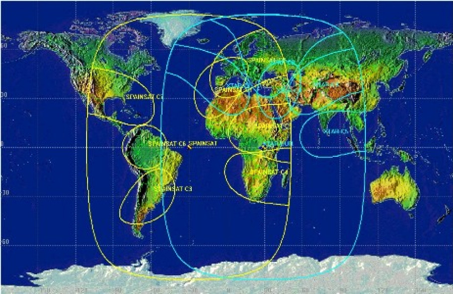 Cobertura Spainsat Xtar Eur G