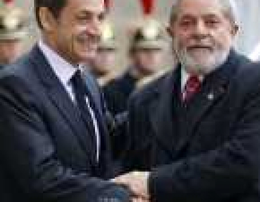 Sarkozy y luiz inacio lula da silva