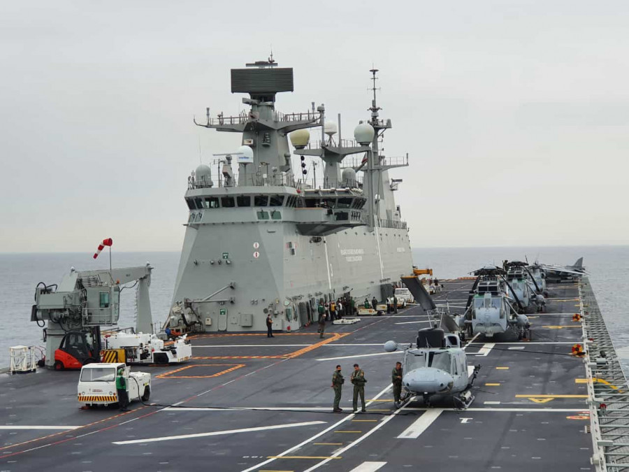 Certificación para el combate del LHD Juan Carlos I