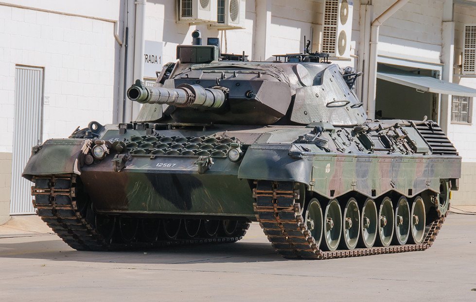 Leopard 1A1, Leopard 1A5, Gepard 1A2