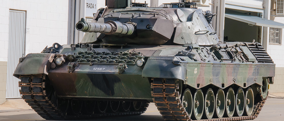 Leopard 1A1, Leopard 1A5, Gepard 1A2