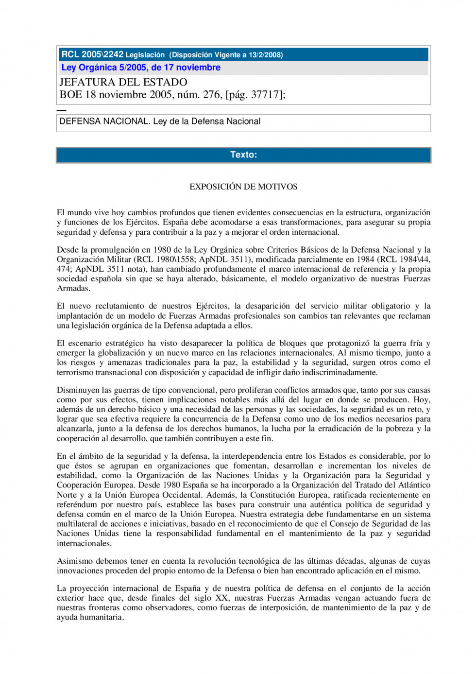 04  LO 5 05 DEFENSA NACIONAL