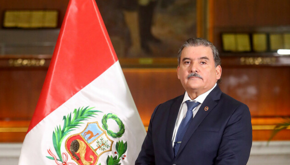 El nuevo ministro del Interior, Cluber Aliaga. Foto: Ministerio del Interior del Perú