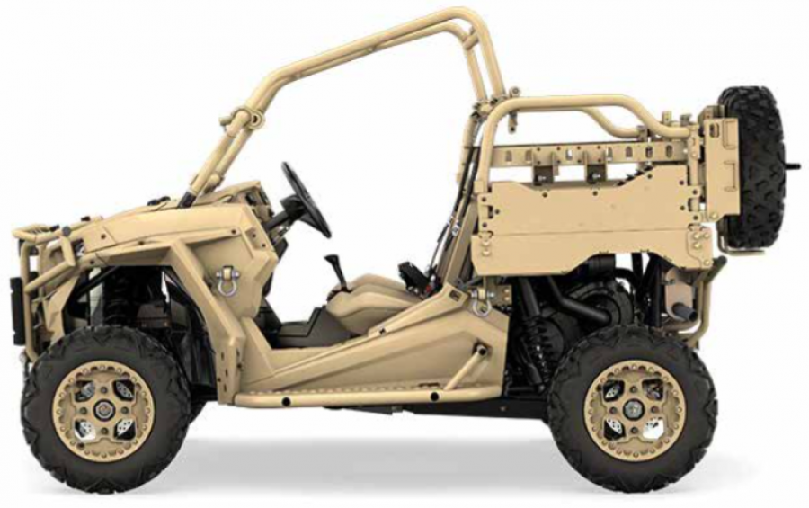 Modelo de vehículo LT-ATV. Foto: Ejército de Tierra