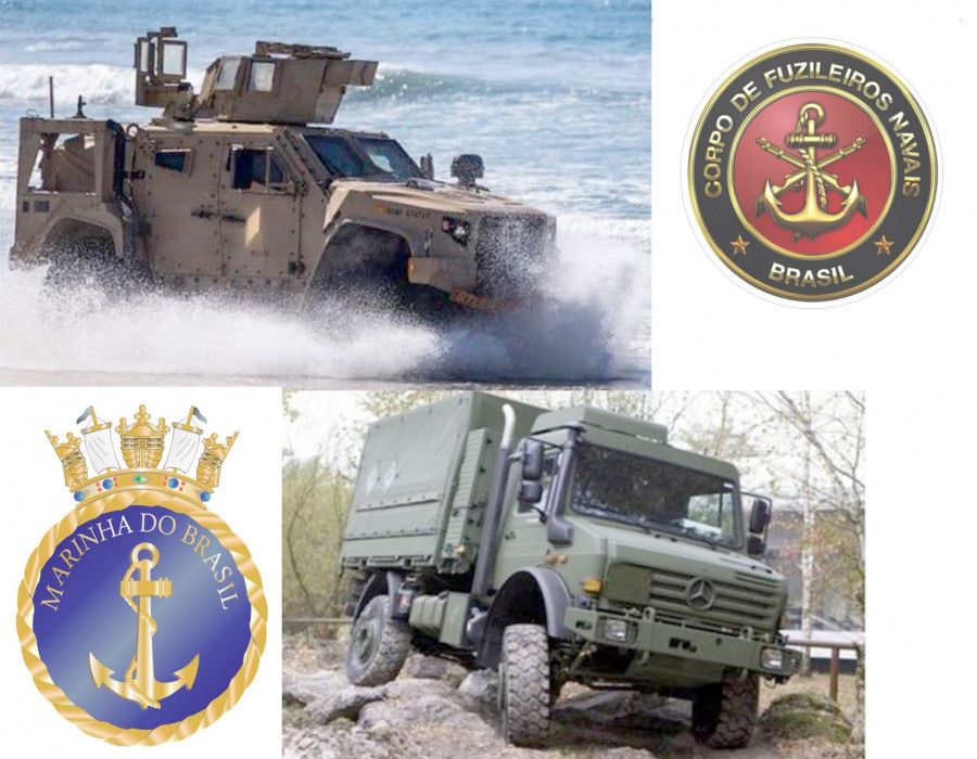 Joint Light Tactical Vehicle e UNIMOG 5000 para o CFN.