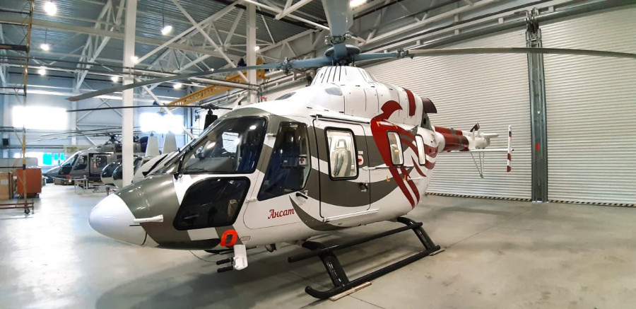 Helicóptero Ansat. Foto: Craft Avia Center