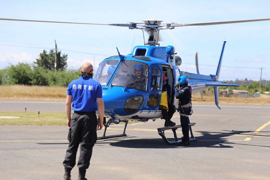 Helicóptero Airbus AS350 B3 H125 de la Brigada Aeropolicial. Foto: PDI