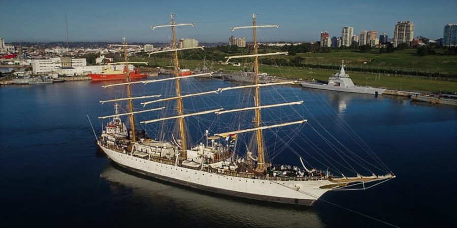 La fragata ARA Libertad. Foto: Armada Argentina