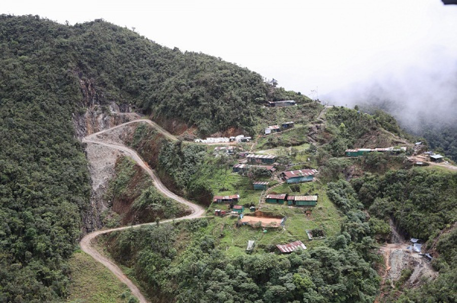 puesto de observación El Tambo, cerca a la frontera con Ecuador. Foto: Ministerio de Defensa del Perú