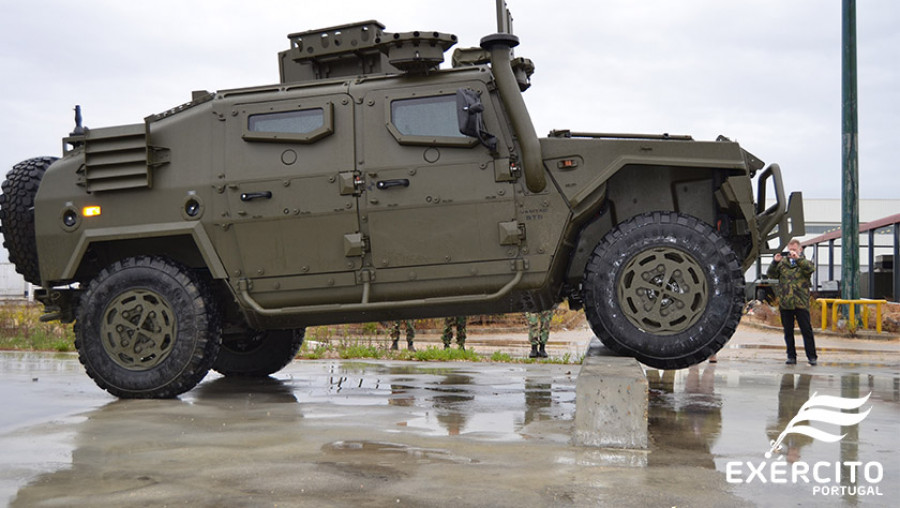 Pruebas de los nuevos Vamtac del Ejército de Portugal. Foto: Ejército de Portugal
