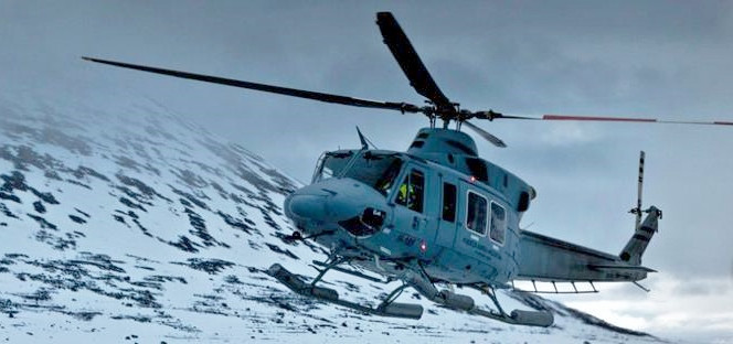Uno de los Bell 412EP de la Fuerza Aérea Argentina Fuente: Fuerza Aérea Argentina