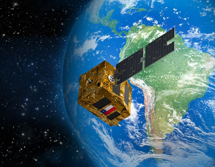 El Gobierno de Chile deberá decidir próximamente el reemplazo del satélite Fasat-Charlie. Imagen: SAF.