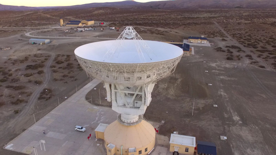 Antena Estacion CLTC   CONAE NEUQUEN