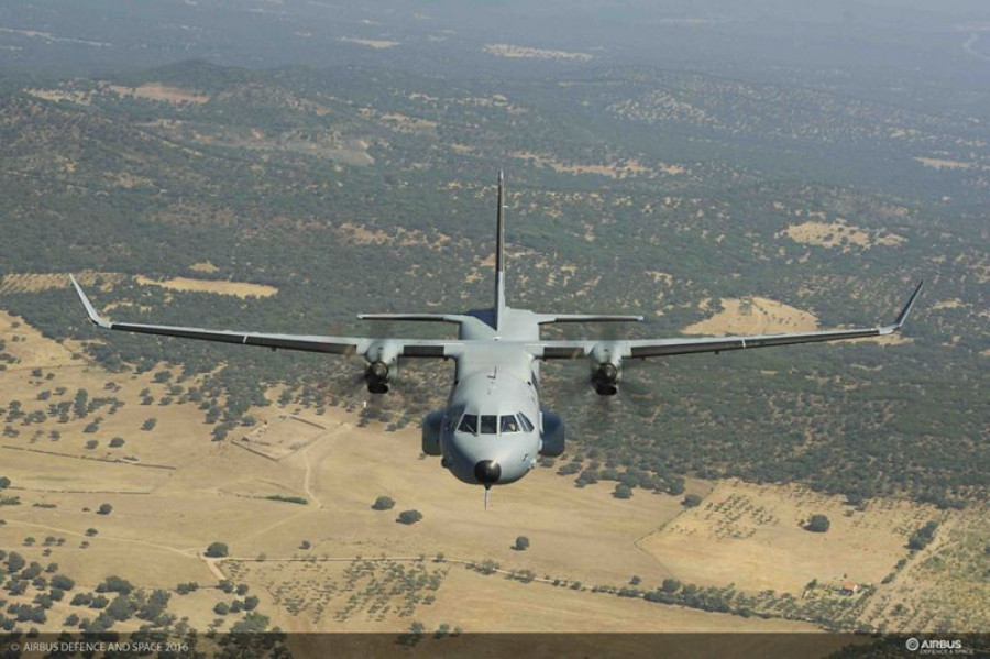 Avión militar C295. Foto: Airbus