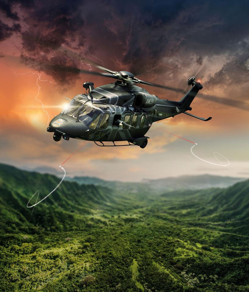 Aw139 helicoptero (leonardo)