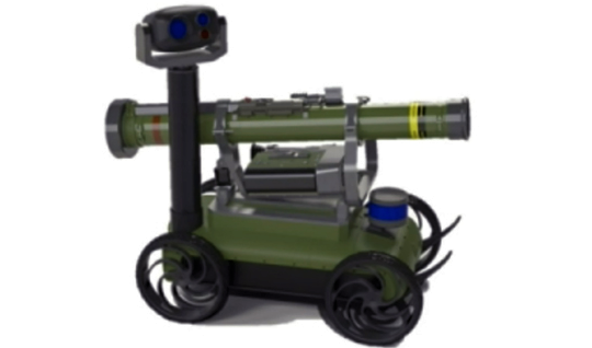 Instalaza ugv lanzacohete