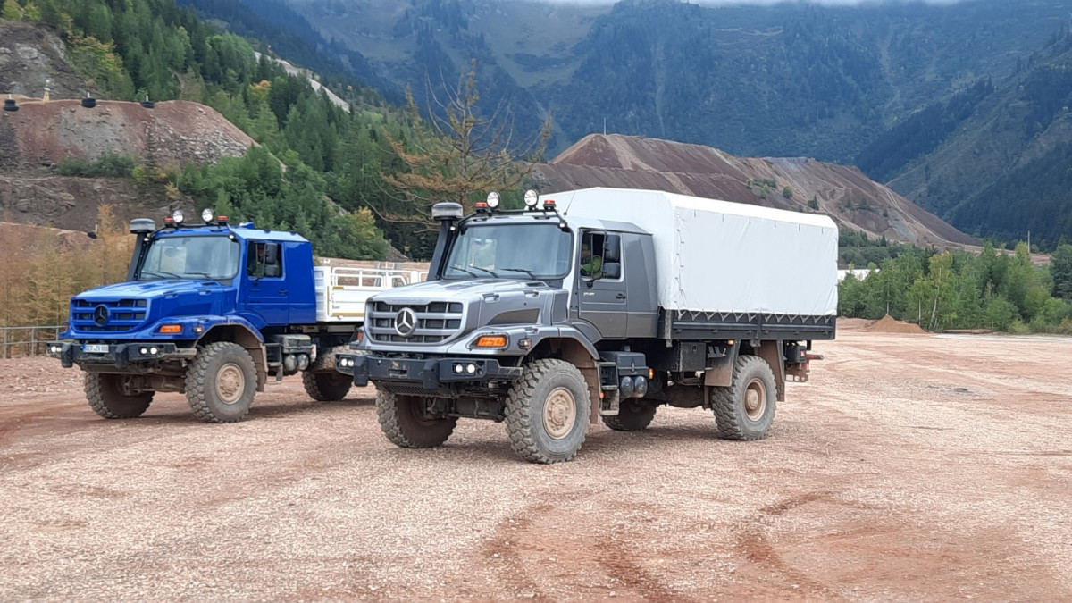 Diferentes configuraciones para Zetros 4x4