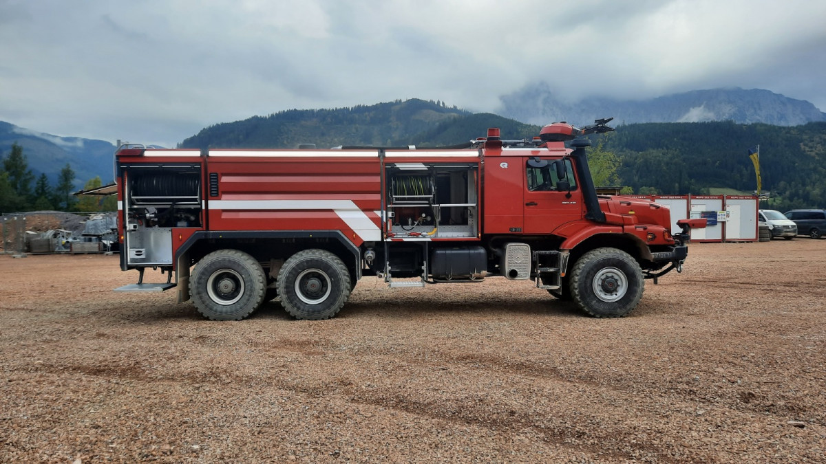 Zetros 6x6 para servicio de bomberos