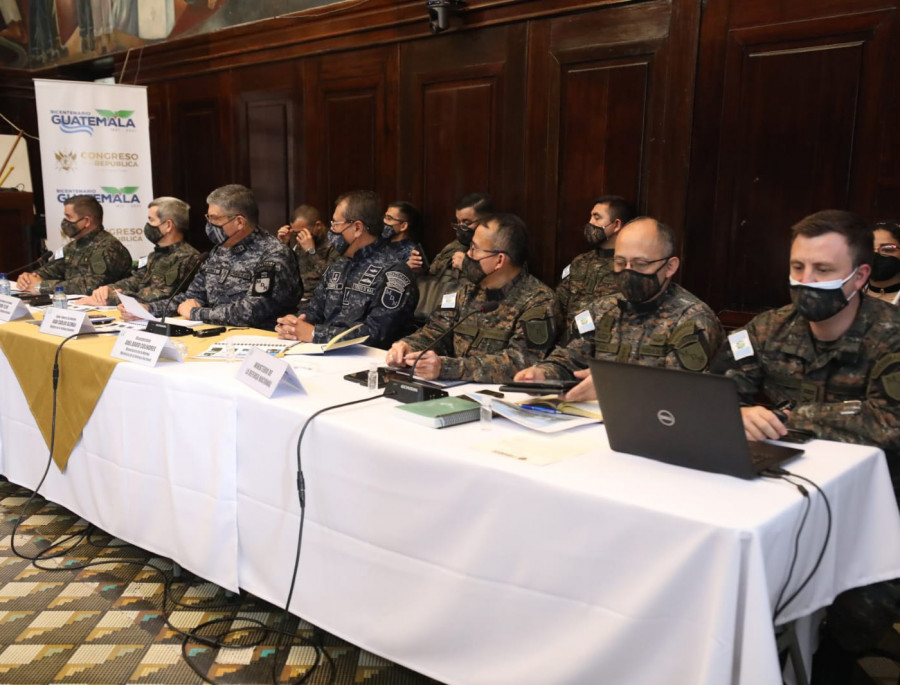 Presentación presupuesto Defensa Guatemala 2022