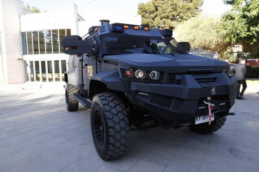 Carro IAS Testudo PDI Chile