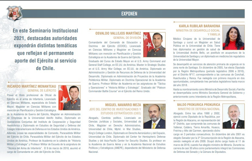 Seminario Cesim Expositores