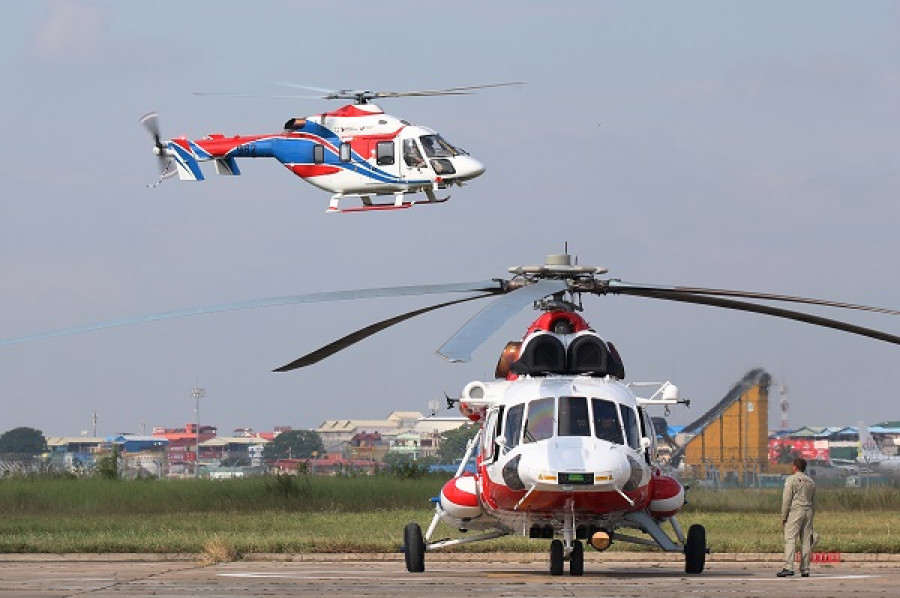 Mi 171A2 Ansat oct2021 PrevioaSitdef2021 RussianHelicopters 600px