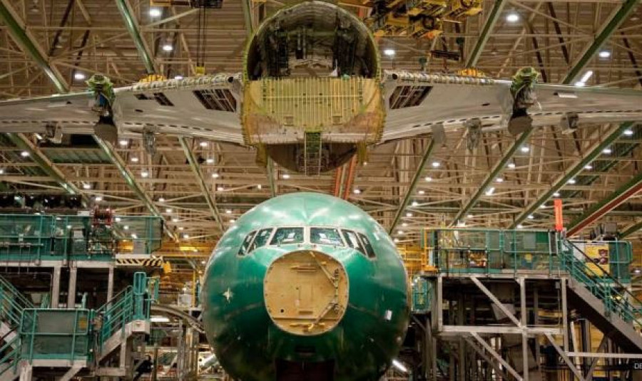 El negocio de defensa, seguridad y espacio de Boeing cayó un 3% hasta septiembre