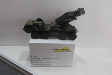 ElbitSystems PULS MLRS 28oct2021 Sitdef2021 PeterWatson 600px
