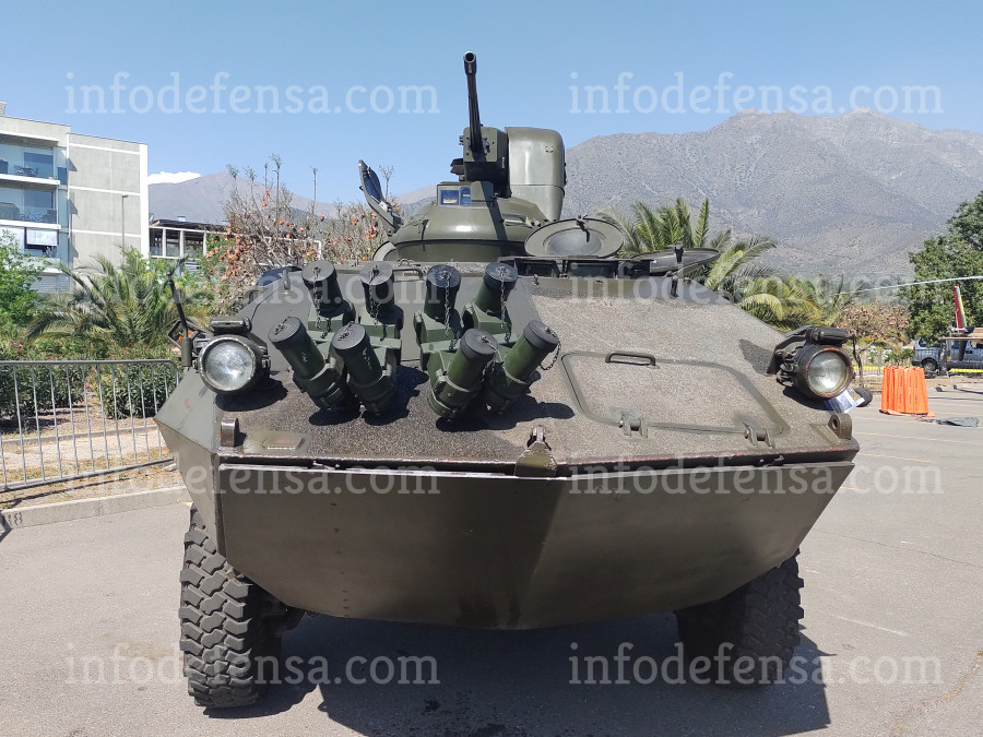 Regimiento Buin carro Mowag 6x6 torre Kuka Foto NICOLAS GARCIA