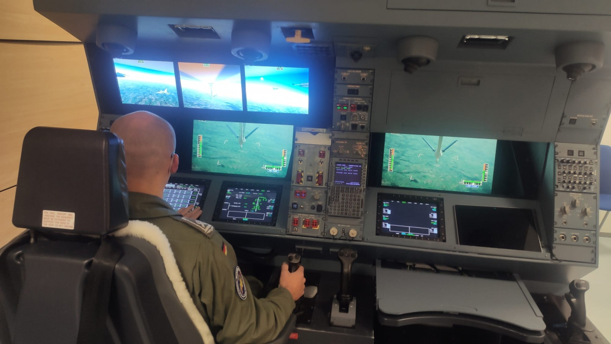 Entrenamiento mrtt airbus sevilla