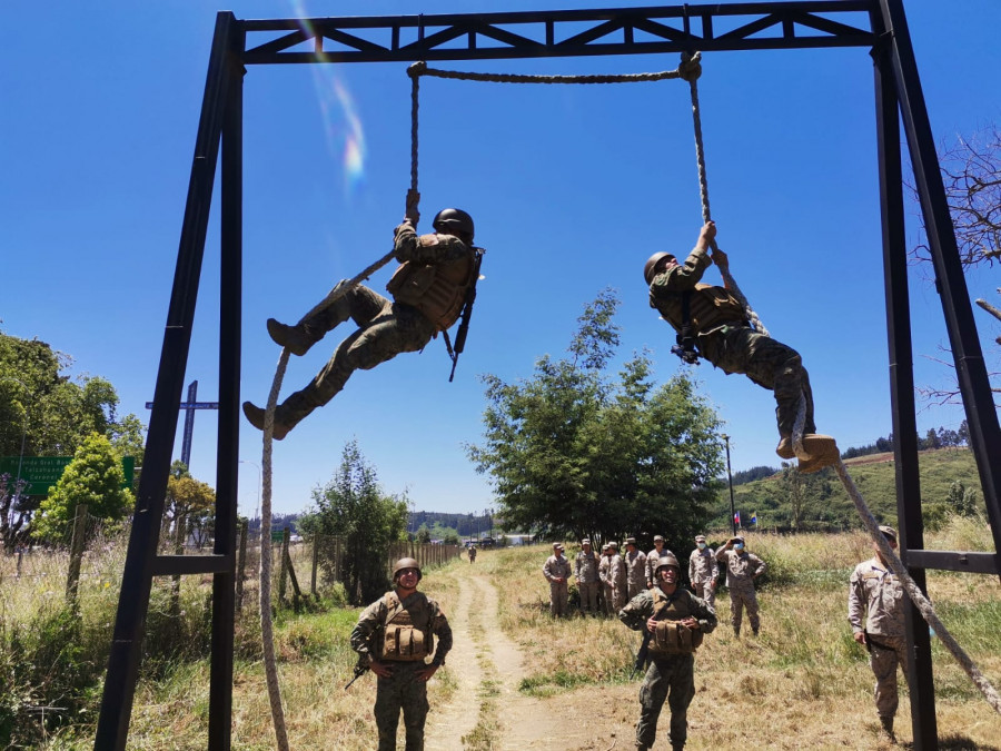 Competencia de Patrullas II División Motorizada foto Ejército de Chile