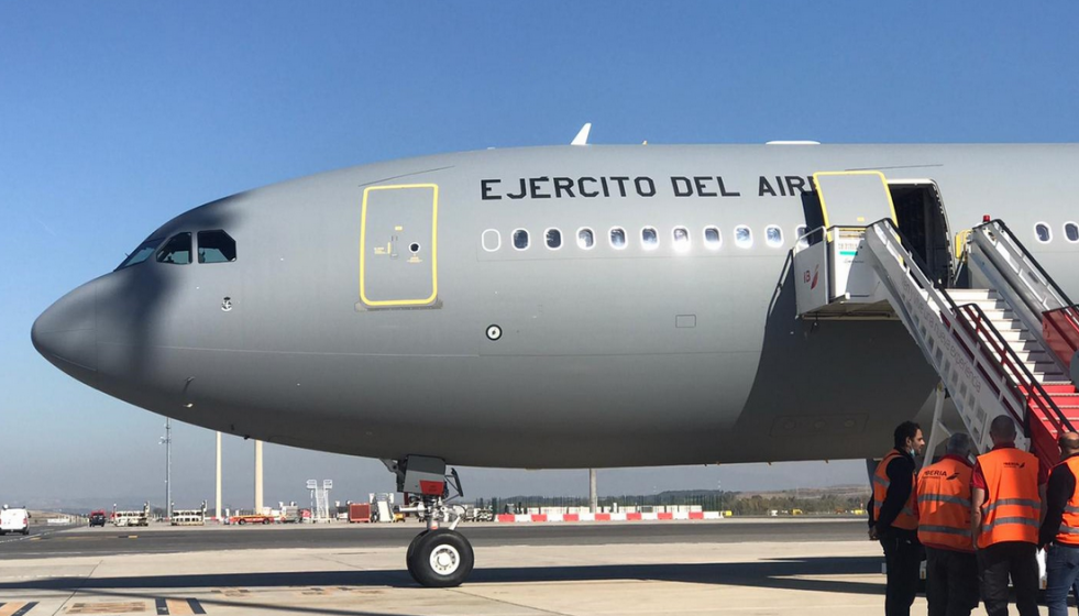 Primer A330 del Ejército del Aire español