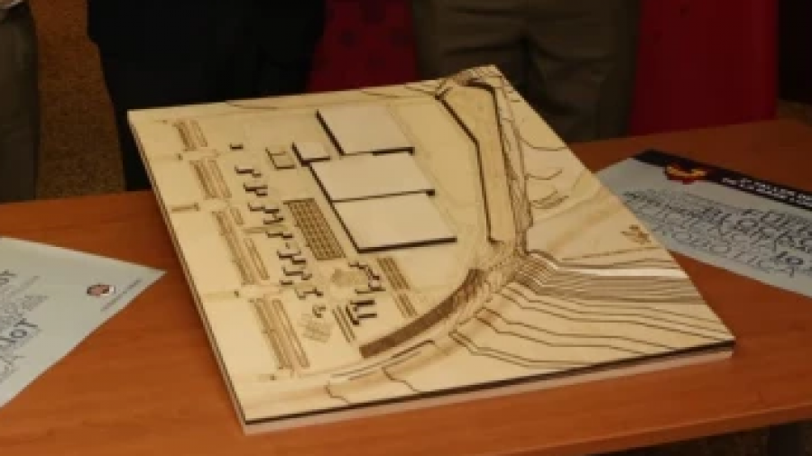 Maqueta base logística